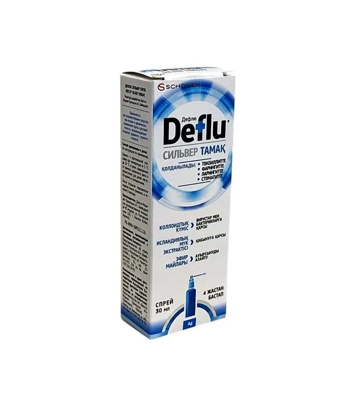 DEFLYU SILVER 30 ML (SPREY DLYA GORLA) (DELTA MEDICAL) (UKRAINA) DEFLYU SILVER 30 ML (SPREY DLYA GORLA) (DELTA MEDICAL) (UKRAINA)