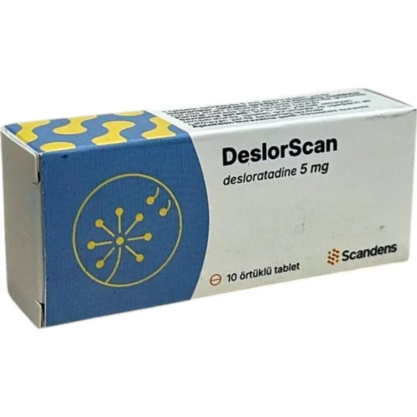 DESLORSKAN 5 MG № 10 (TABLETKI) (SCANDENS PHARMACEUTICALS) (AZERBAYDJAN)