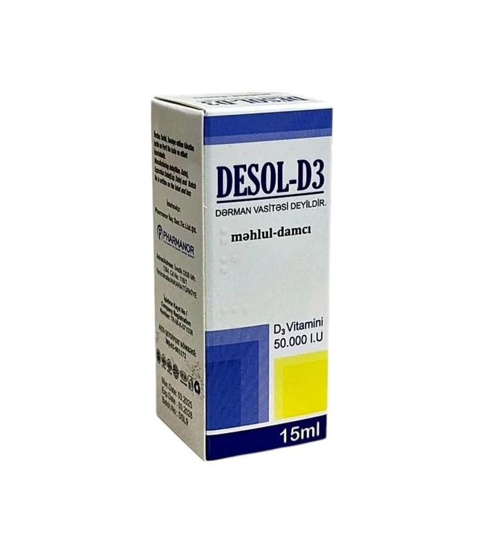 DESOL D3 15 ML (KAPLI) (<>) (TURCIYA) DESOL D3 15 ML (KAPLI) () (TURCIYA)