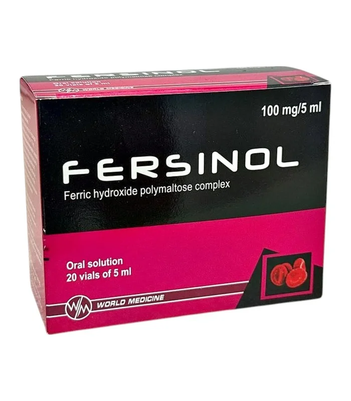 FERSINOL 20 MG ML 5 ML № 20 (KAPLI) (VORLD MEDISIN ILAC SAN VE TIC AS, ) (TURCIYA)