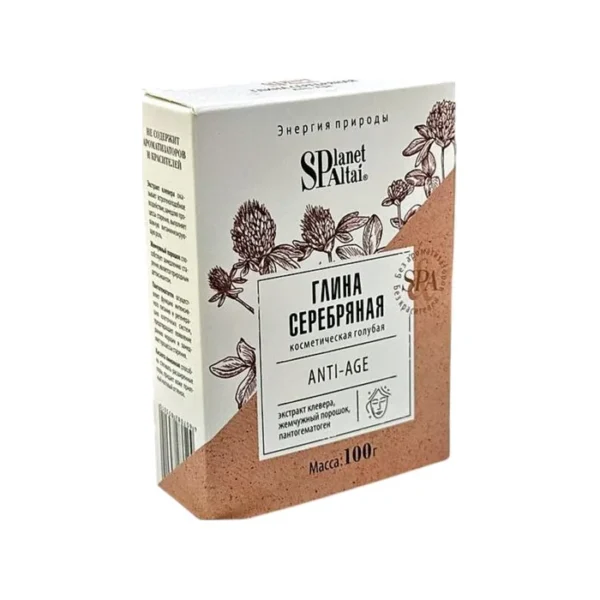 GLINA GOLUBAYA SEREBRYANAYA PLANET SPA ALTEYA  ANTI AGE (0033)(3010) 100 GR (PROCEE) (ALTEYA OOO) (R