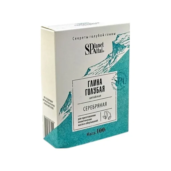 GLINA GOLUBAYA SEREBRYANAYA PLANET SPA ALTEYA (0031)(0149) 100 GR (PROCEE) (ALTAIBIO) (ROSSIYA)