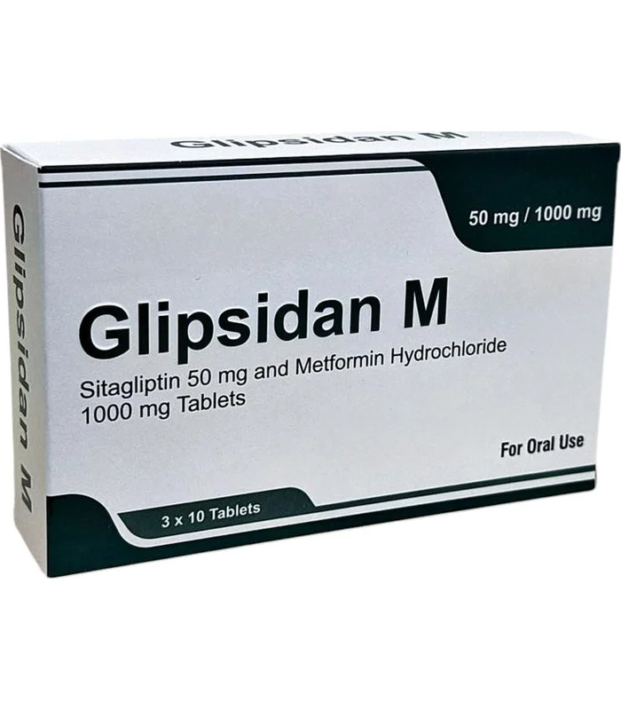 GLIPSIDAN M № 30 (TABLETKI) (RATNATRIS PHARMACEUTICALS PVT LTD) (INDIYA)