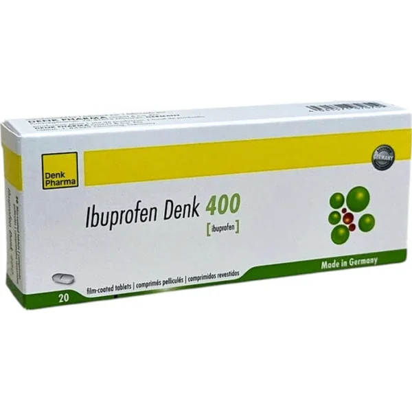 IBUPROFEN DENK 400 MG № 20 (TABLETKI) (DENK PHARMA) (GERMANIYA)