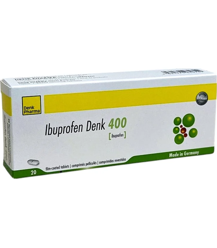 IBUPROFEN DENK 400 MG № 20 (TABLETKI) (DENK PHARMA) (GERMANIYA)