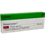 IPIGRIKS 20 MG № 50 (TABLETKI) (GRINDEX) (LATVIYA)