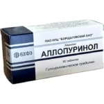 Allopurinol 100 mq N50 tablet Ukranya