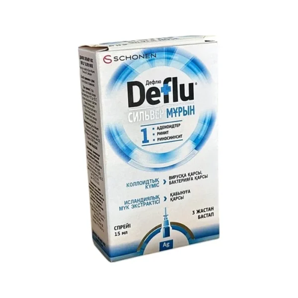 DEFLYU SILVER 15 ML (NAZALNIY SPREY) (DELTA MEDICAL) (UKRAINA)
