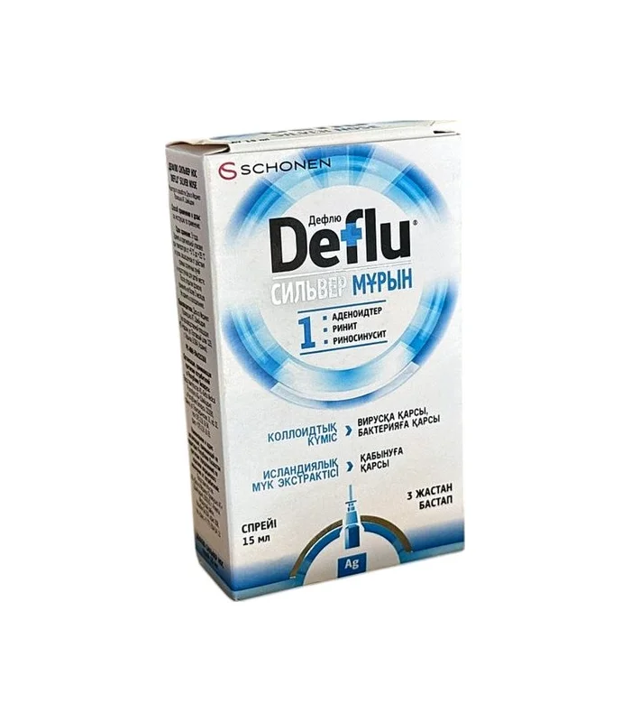 DEFLYU SILVER 15 ML (NAZALNIY SPREY) (DELTA MEDICAL) (UKRAINA) DEFLYU SILVER 15 ML (NAZALNIY SPREY) (DELTA MEDICAL) (UKRAINA)