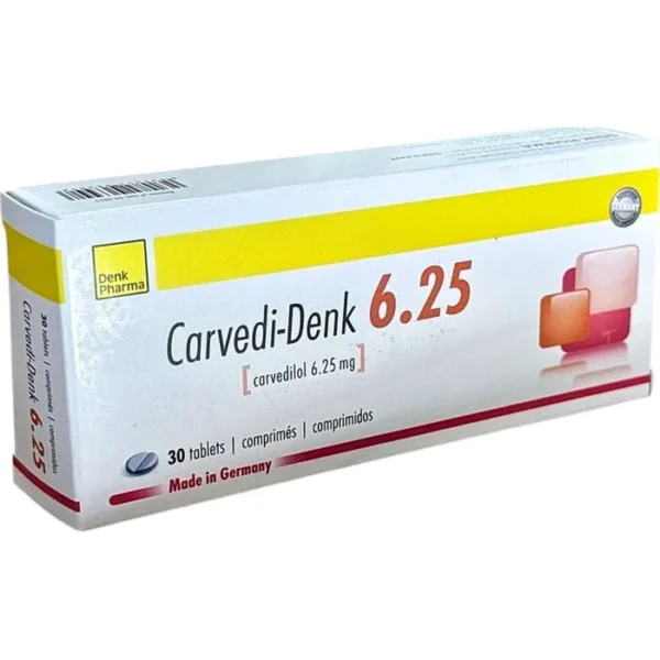 KARVEDI-DENK 6.25 MG N30 TAB