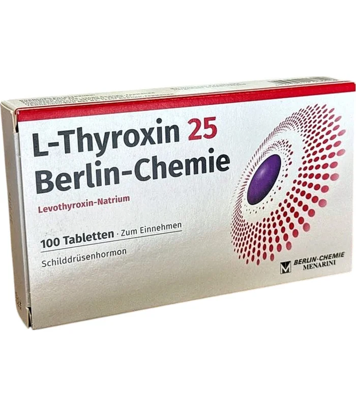 L TIROKSIN 25 MG № 100 (TABLETKI) (BERLIN CHEMIE) (GERMANIYA) L TIROKSIN 25 MG № 100 (TABLETKI) (BERLIN CHEMIE) (GERMANIYA)
