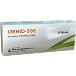 ORNID 500 № 10 (TABLETKI) (DRUG INTERNATIONAL LTD) (BANGLADES)