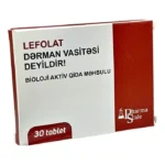 LEFOLAT № 30 (TABLETKI) (GREENLAND ILAC) (TURCIYA)