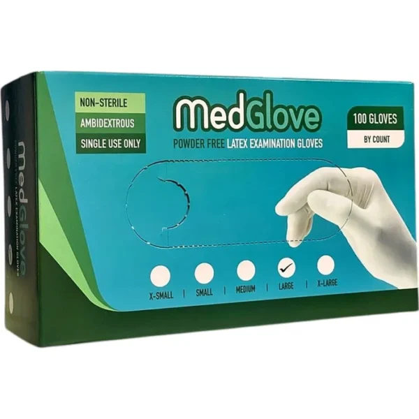 Əlcək L (böyük) pudrasız N100 Med Glove
