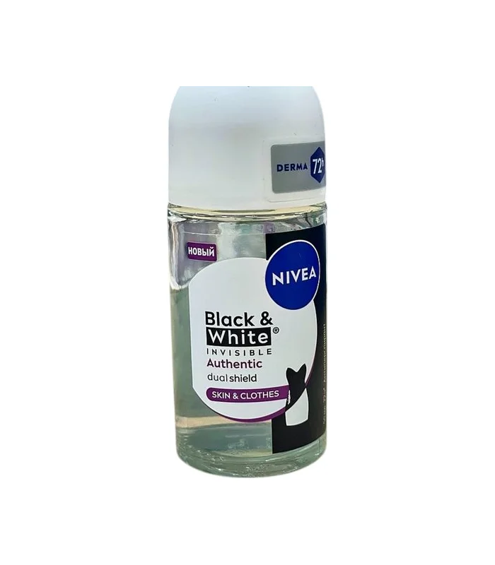 Nivea women antiperspirant ağ və qara iz buraxmaya "authentic" diyircəkli 50 ml (4418)
