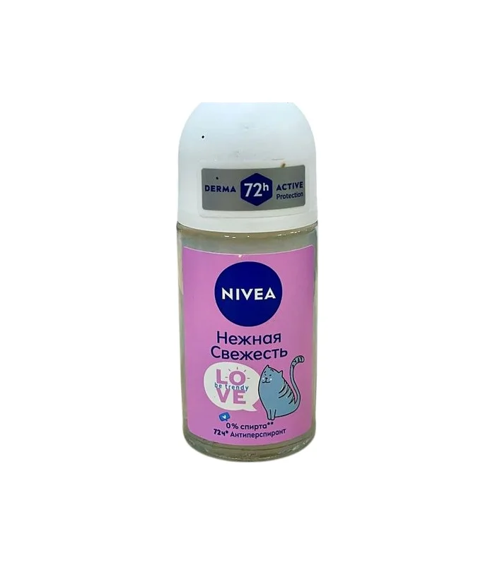 Nivea women antiperspirant "love" zərif təravət diyircəkli 50 ml (0608)