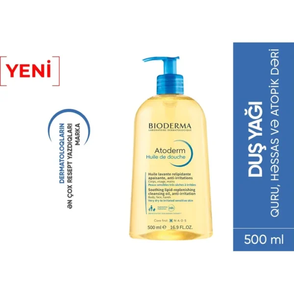 Bioderma Atoderm shower oil 500 ml