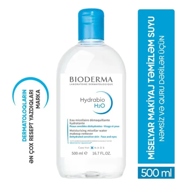 Bioderma Hydrabio H2O 500 ml məhlul