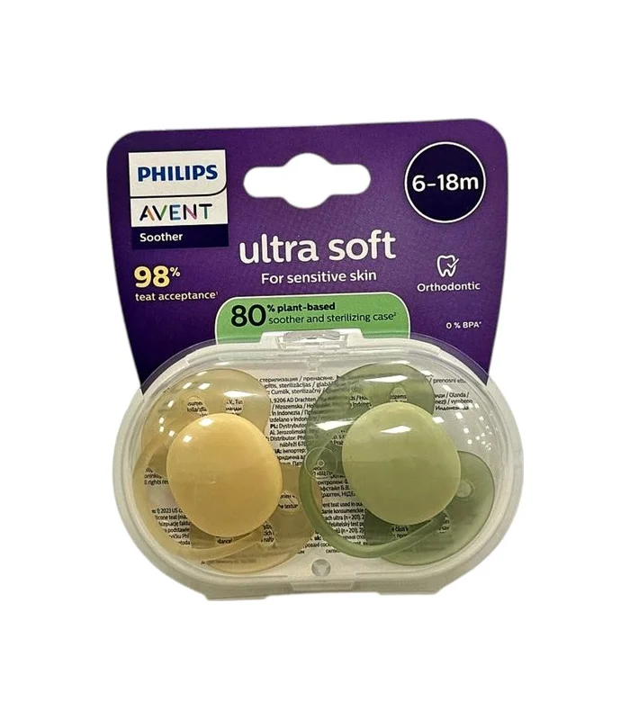 Avent ultra yumşaq əmzik 6-18 ay SCF 091/45 N2