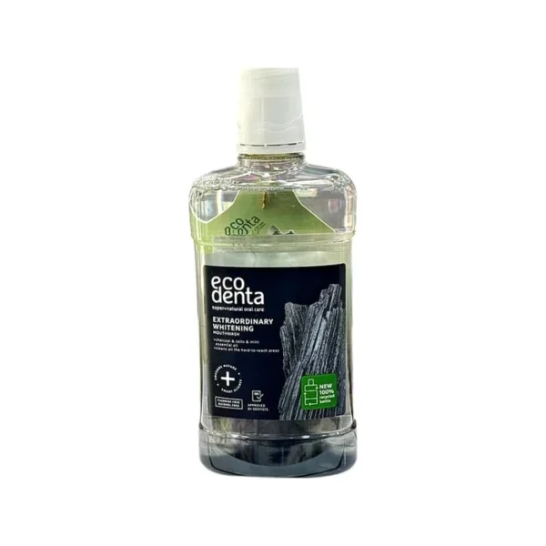 Eco Denta kömürlü qarqara üçün 500 ml məhlul