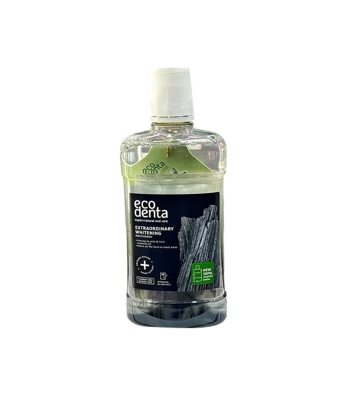 Eco Denta kömürlü qarqara üçün 500 ml məhlul