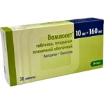 VAMLOSET 10 MG  160 MG № 30 (TABLETKI) (KRKA) (ROSSIYA)
