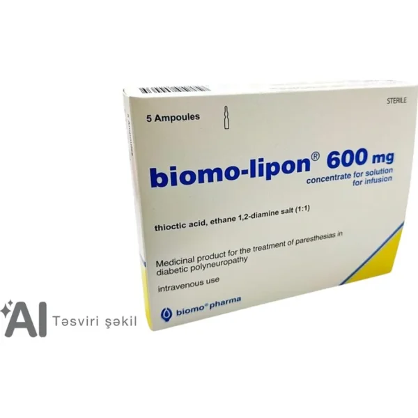 Biomo- lipon 600 mq 24 ml N5 infuziya