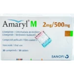 Amaril M 2 mq / 500 mq N30 tablet