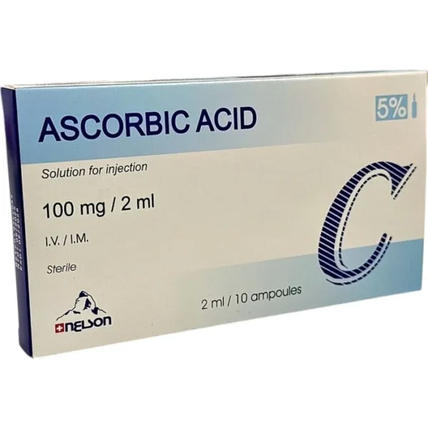 VITAMIN C 5% 2 ML N10 AMP (REYOUNG PHARMA)