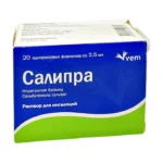 Salipra 0,52 mq / 3,01 mq 2,5 ml N20 inhalyasiya