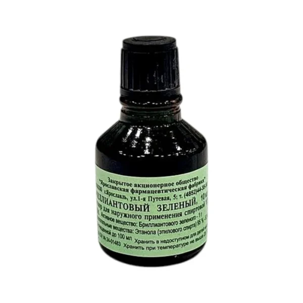 ZELYONKA 1% 10 ML  MEHLUL YAROSLAVSKAYA