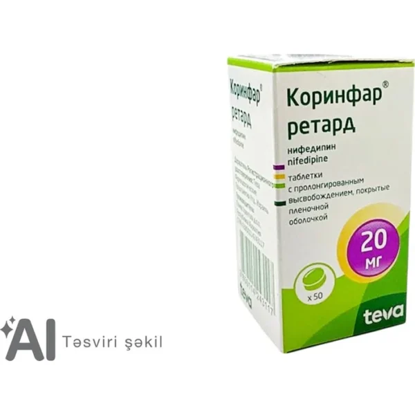 Korinfar retard 20 mq N50 tablet
