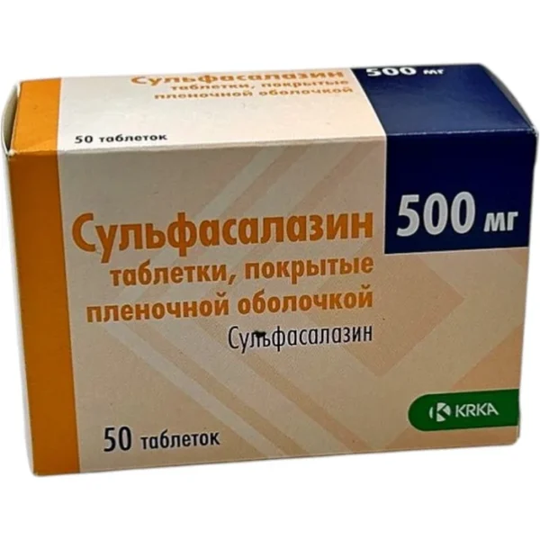 Sulfasalazin 500 mq N50 tablet