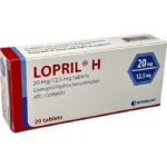 Lopril H 20 mq / 12,5 mq N20 tablet