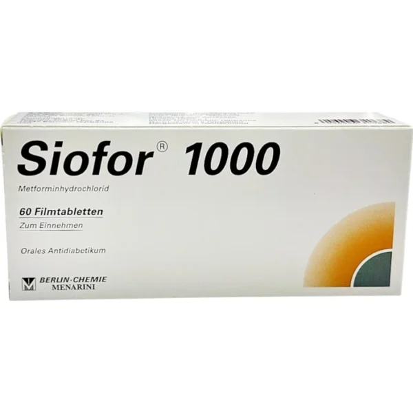 Siofor 1000 mq N60 tablet