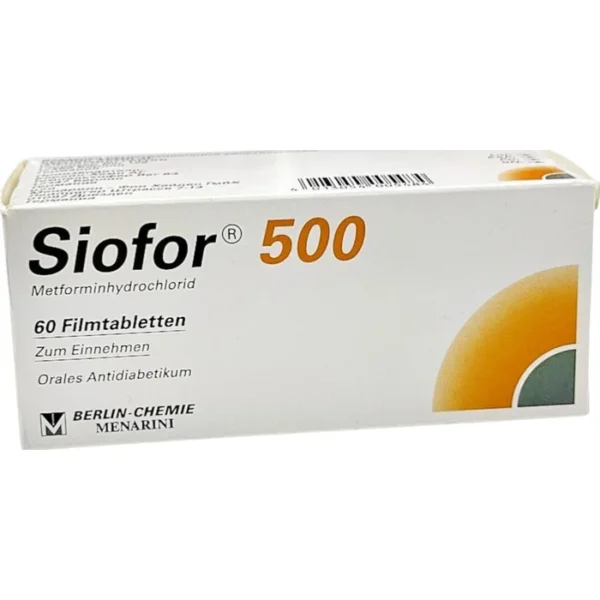Siofor 500 mq N60 tablet
