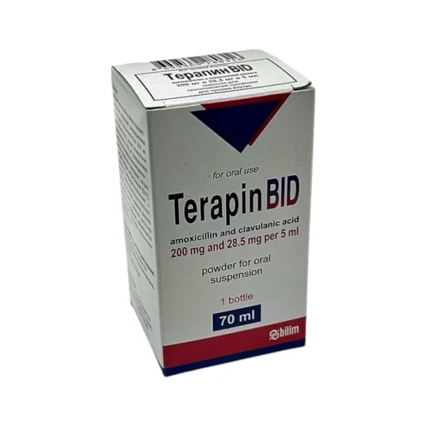 Terapin BID 200 mq / 28,5 mq 70 ml suspenziya