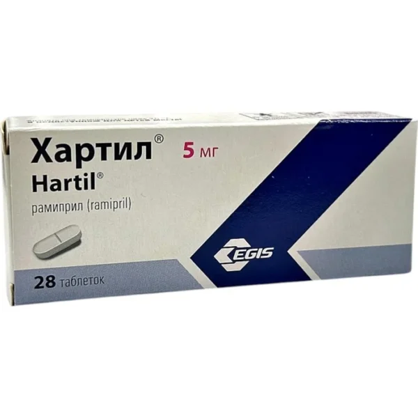 XARTIL 5 MG 28 TB.