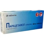 Parasetamol 500 mq N20 tablet Sopharma