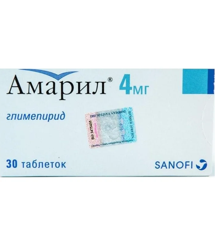 Amaril 4 mq N30 tablet
