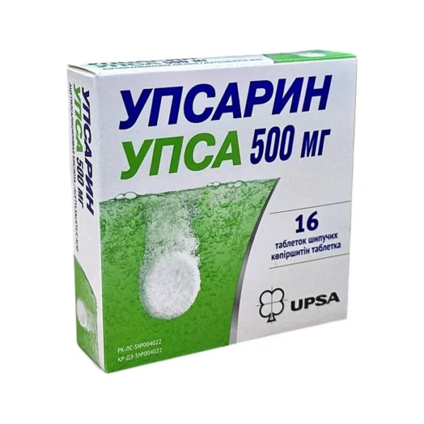UPSARIN UPSA 500 MG 16 EFF.TB