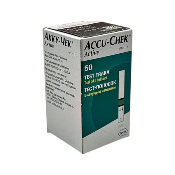 Accu-chek active test çubuqları