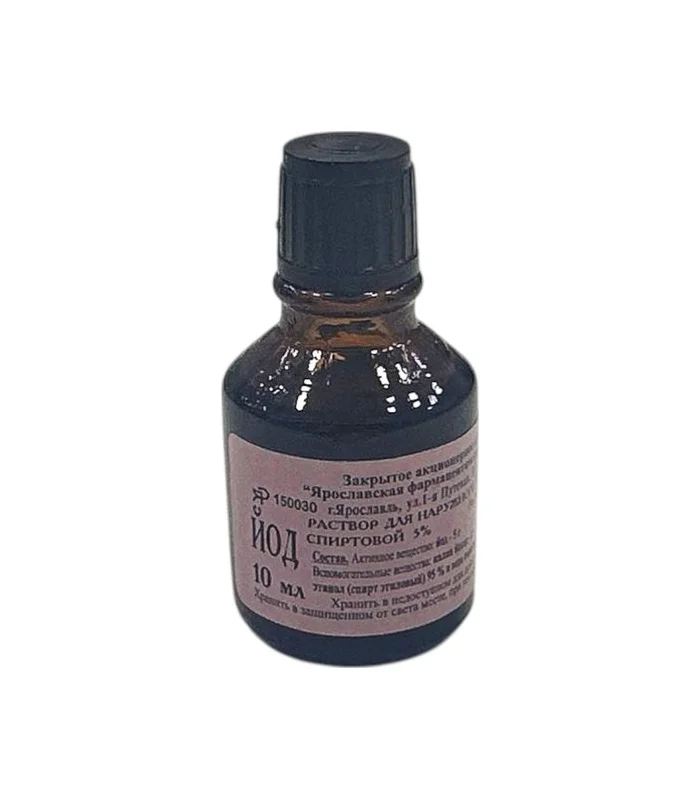 YOD 5% 10 ML  MEHLUL YAROSLAVSKAYA