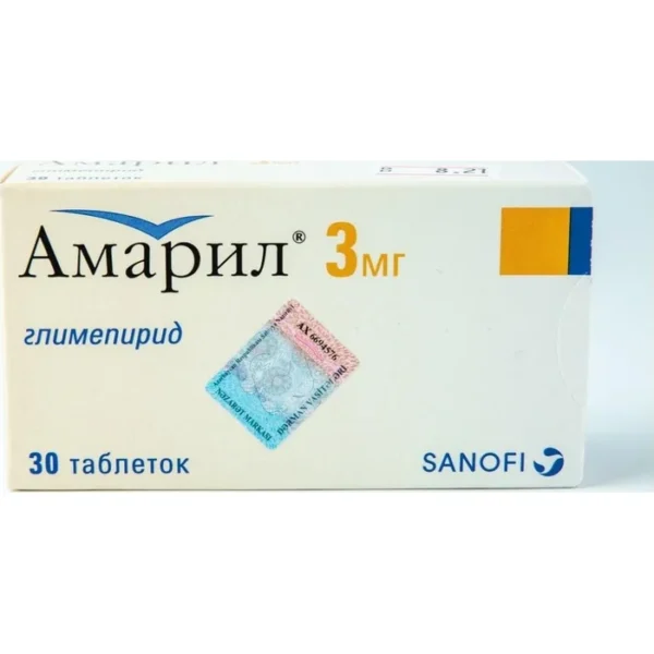 Amaril 3 mq N30 tablet