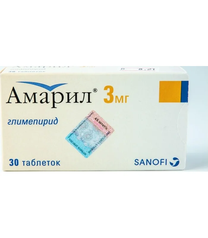 Amaril 3 mq N30 tablet