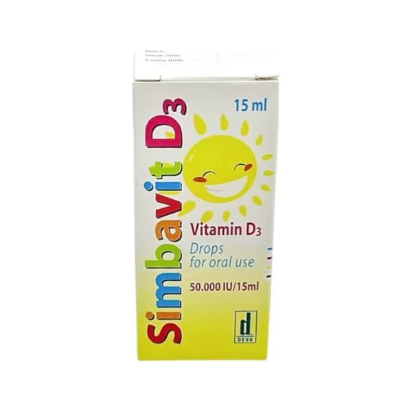 Simbavit D3 50000 IU 15 ml damcı