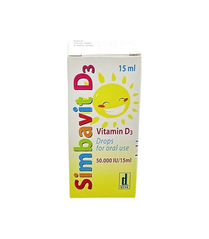 Simbavit D3 50000 IU 15 ml damcı Simbavit D3 50000 IU 15 ml damcı