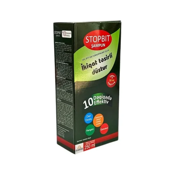 Stopbit 200 ml şampun