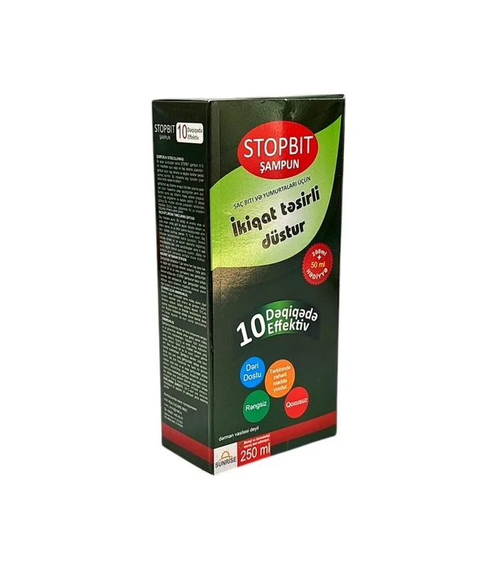 Stopbit 200 ml şampun