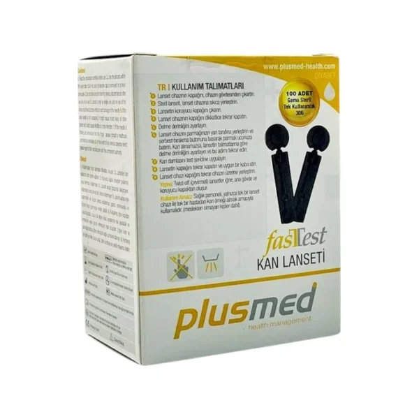 Plusmed N100 test çubuqları